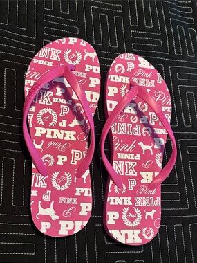 Victorias Secret PINK flip-flops